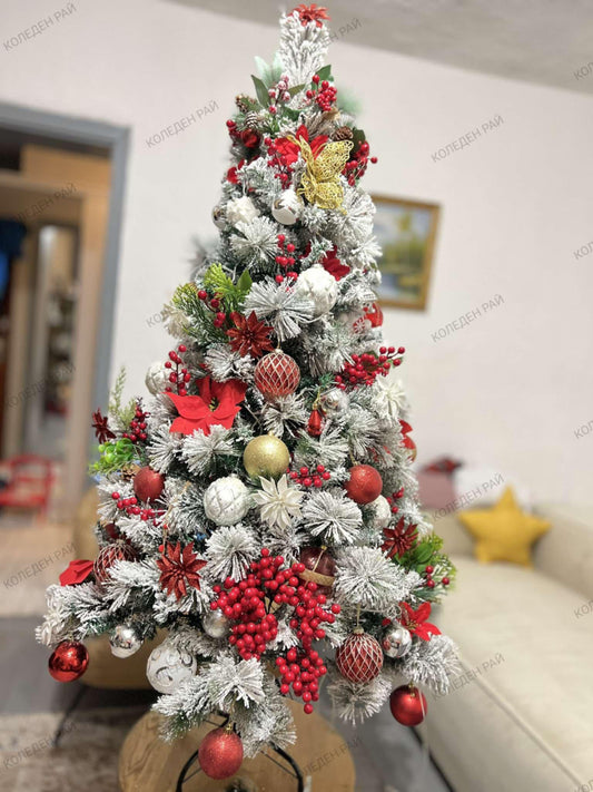 Изкуствена елха "Снежен сън"