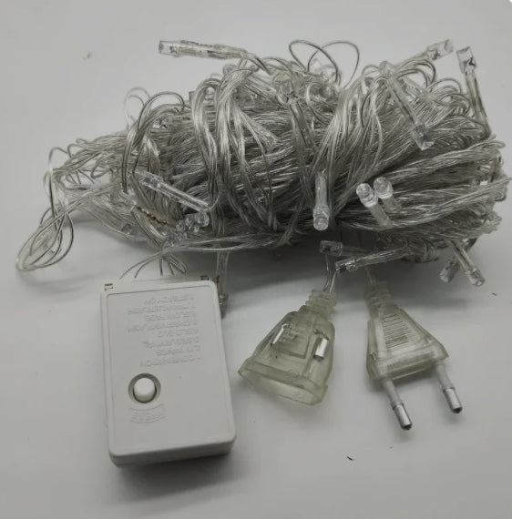 Коледни LED лапмичики тип верига.