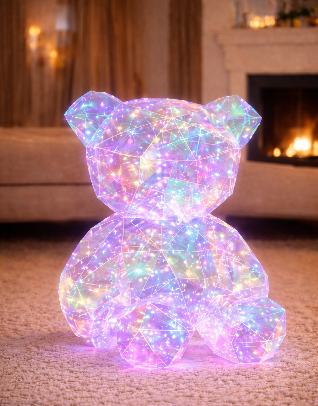 Голямо светещо 3D мече (40 см)