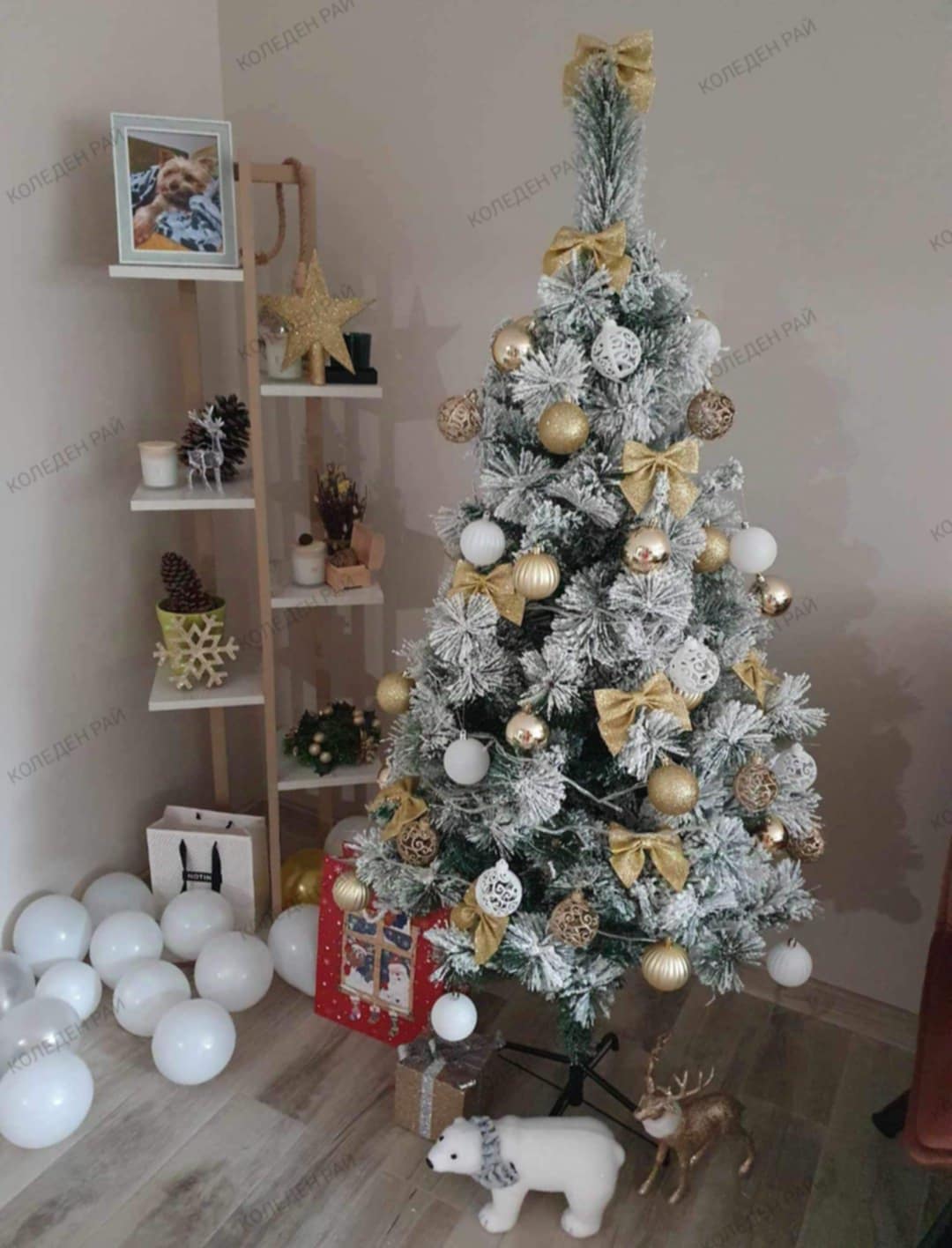 Изкуствена елха "Снежен сън"