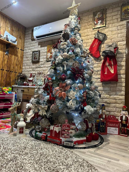 Изкуствена елха "Снежен сън"