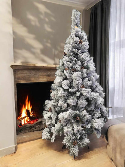 Изкуствена елха "Снежен сън"
