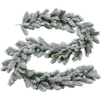 Луксозен снежен гирлянд – Празник със стил