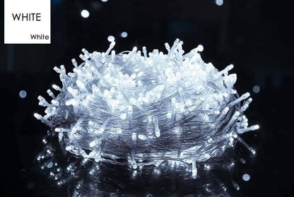 Коледни LED лапмичики тип верига.