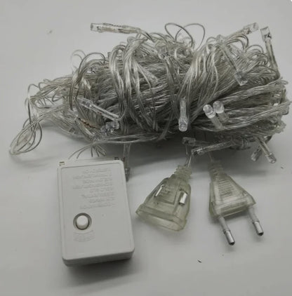 Коледни LED лапмичики тип верига.