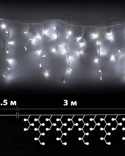 LED лампички тип завеса
