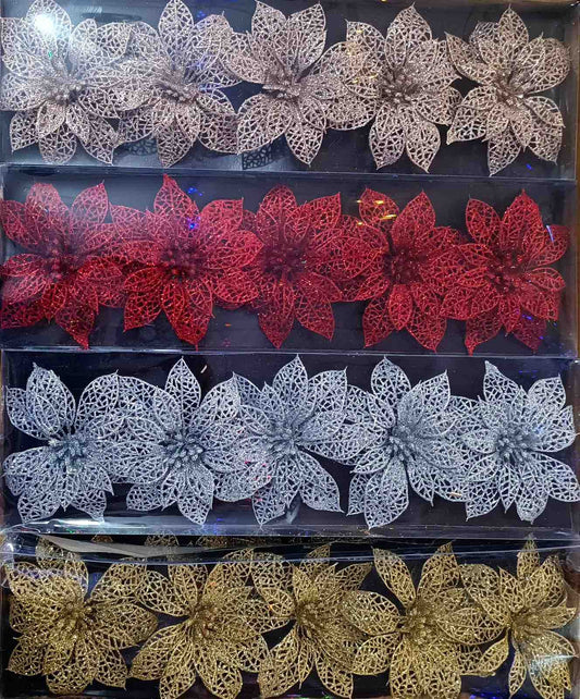 Коледни звезди с щипка – Лесна украса.