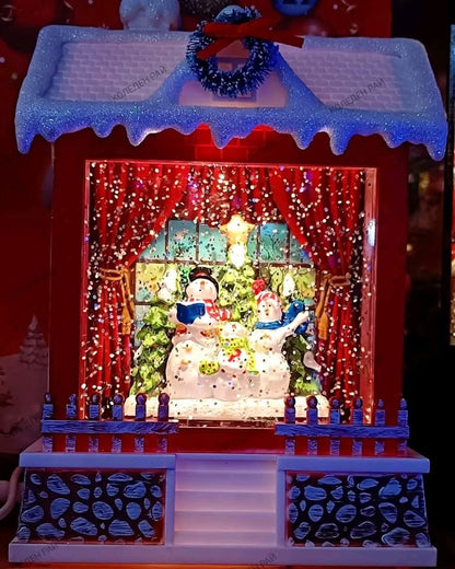 Коледна музикална къщичка