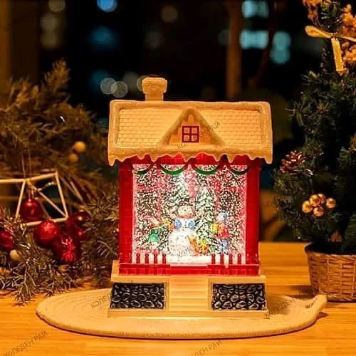Коледна музикална къщичка
